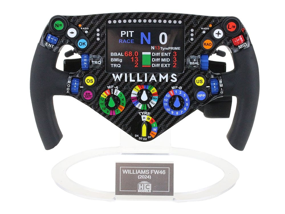 Volante Fórmula Williams FW46 1 2024