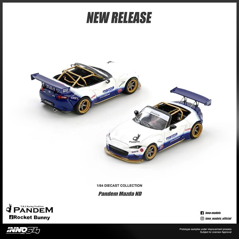 Mazda MX-5 (ND) Miata PANDEM ROCKET BUNNY V1.0