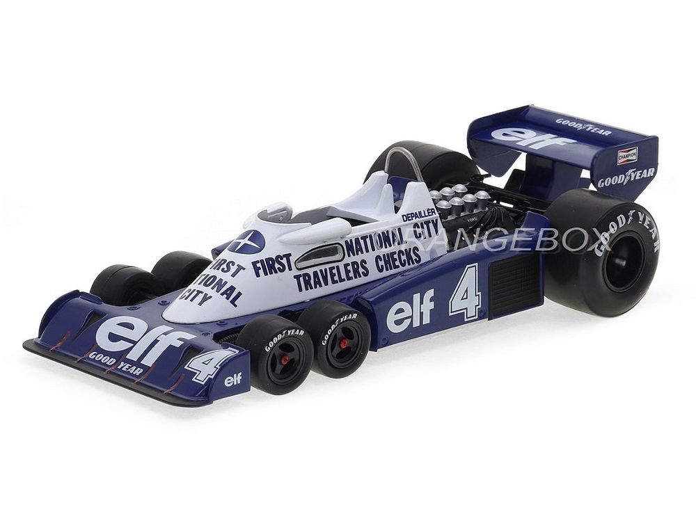 F1 Tyrrell P34 First National City P.Depailler Gp Bélgica 1977