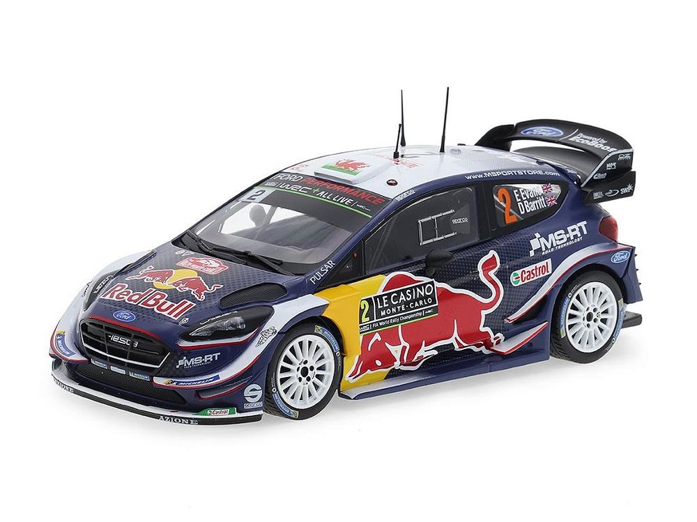 Ford Fiesta WRC Red Bull Rallye Monte Carlo 2018
