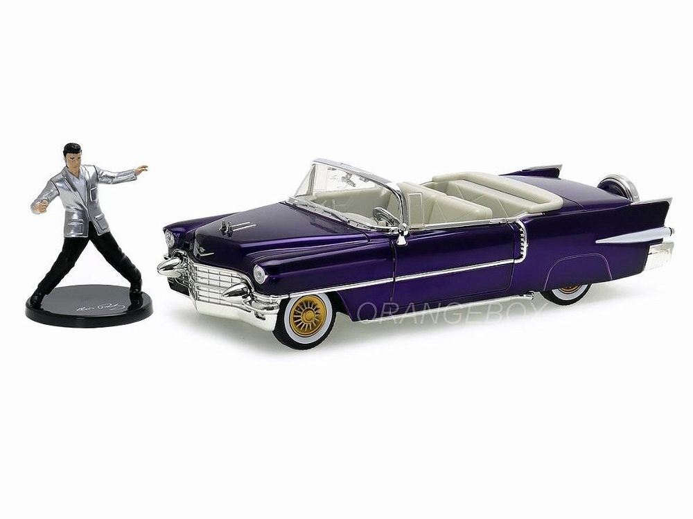 Cadillac Eldorado Convertible Purple 1956 Jada Toys