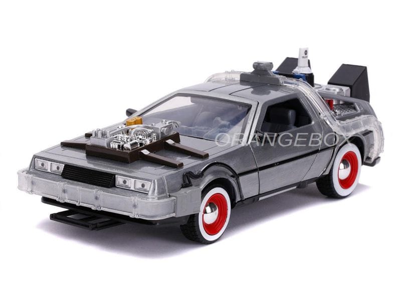 Delorean Back to The Future III Time Machine Jada Toys