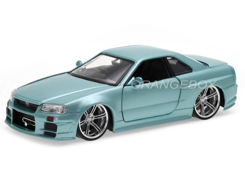 Brian s Nissan Skyline GT-R BNR34 Velozes e Furiosos Jada Toys