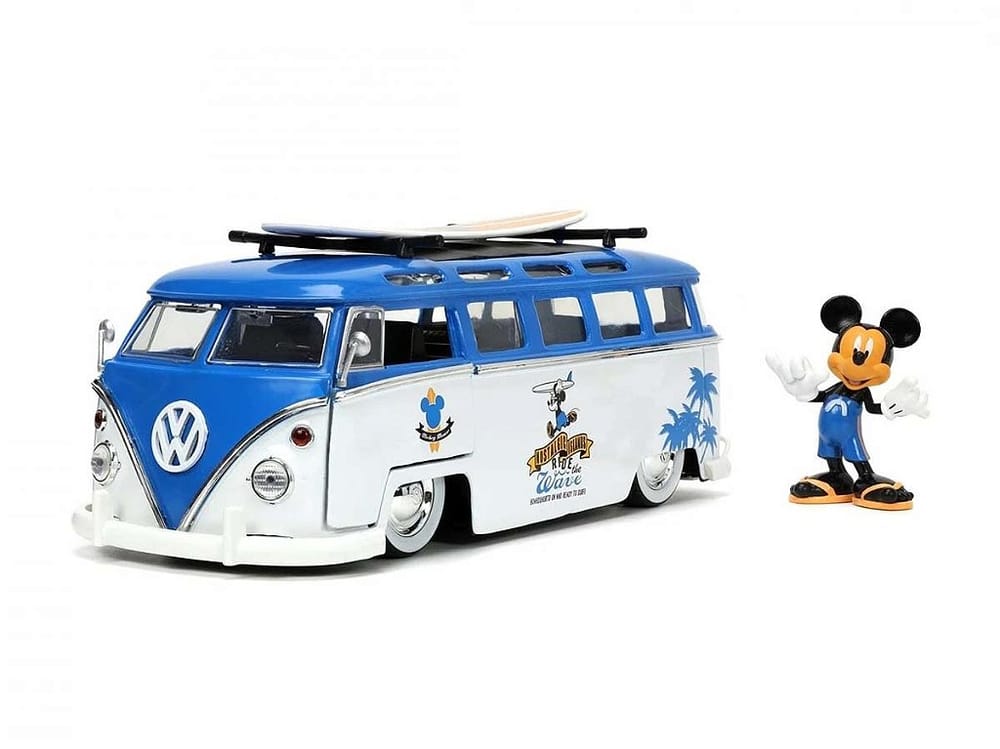 Volkswagen Kombi T1 Bus Disney Jada Toys
