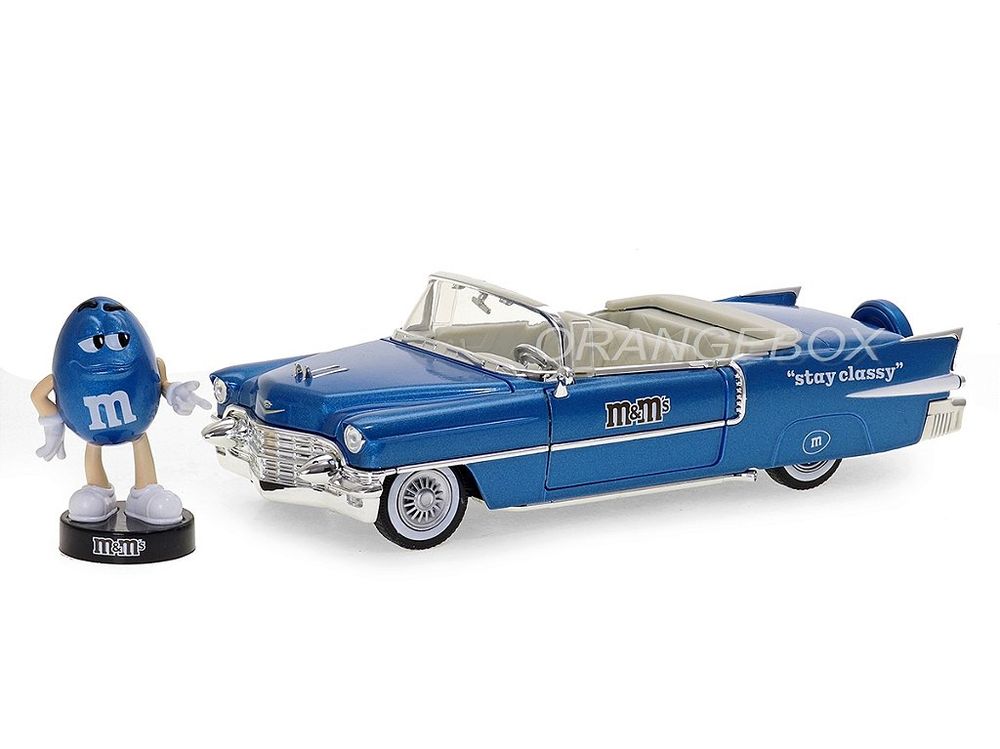 Cadillac Eldorado 1956 M&M + Figura Jada Toys