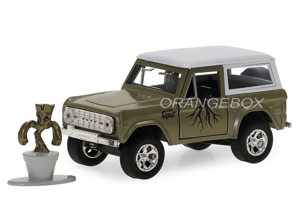 Ford Bronco 1973 Guardiões da Galáxia Groot Jada Toys