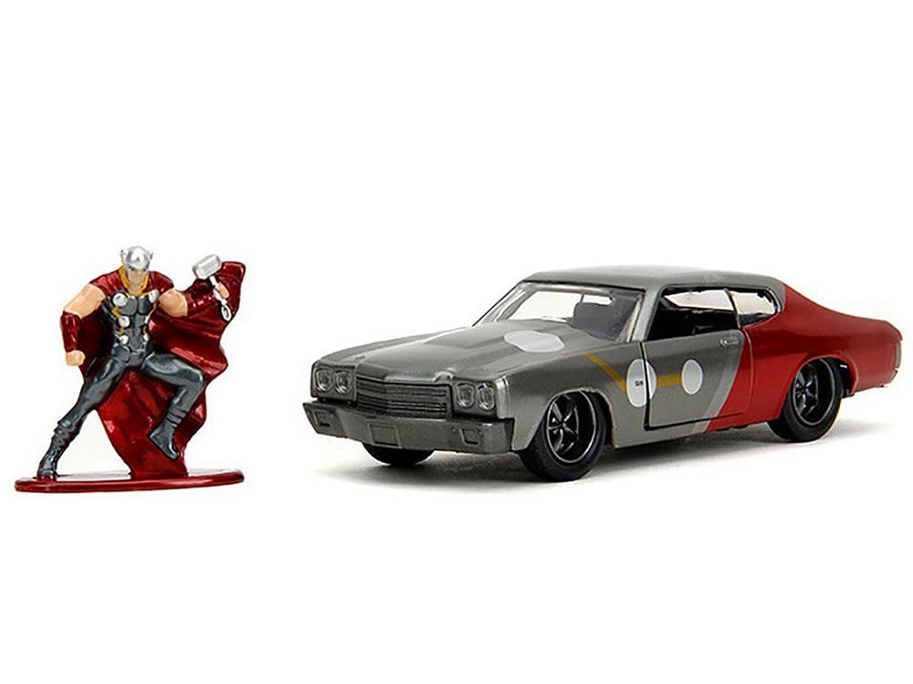 Chevrolet Chevelle SS 1970 + Figura Thor Jada Toys