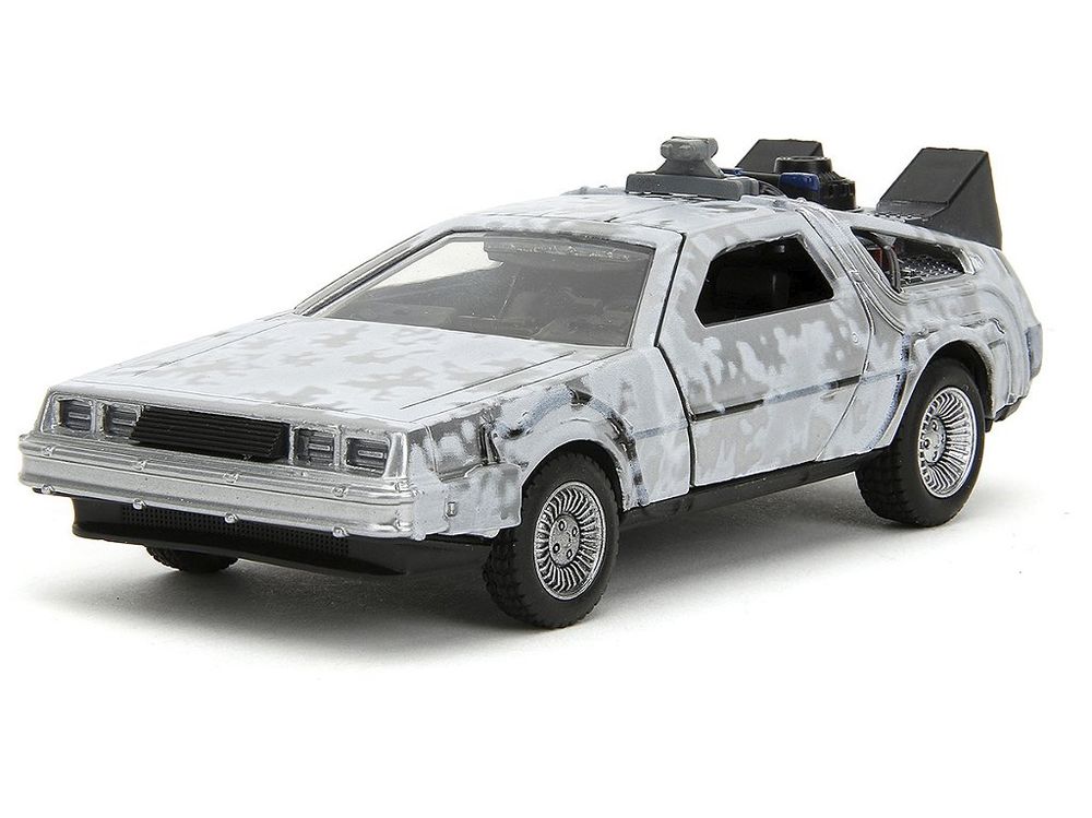 Delorean DMC Frost Version Back to The Future Jada Toys