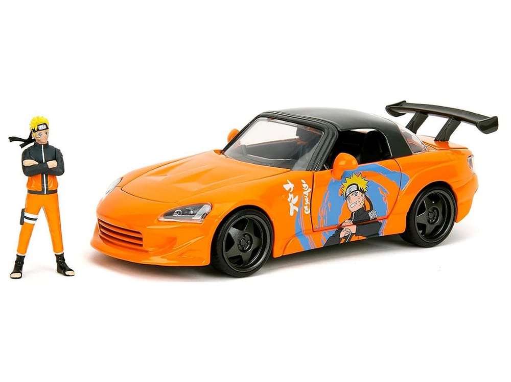 Honda S2000 Naruto Shippuden + Figura Naruto Jada Toys