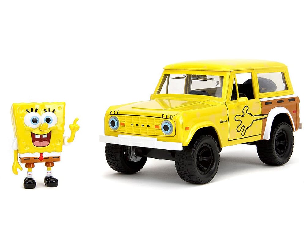 Ford Bronco 1973 + Figura Bob Esponja