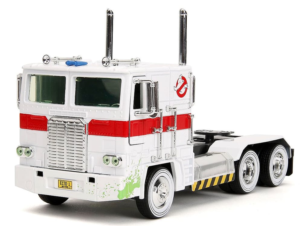 Transformers Optimus Prime Truck Ghostbuster Ecto-1 Graphics