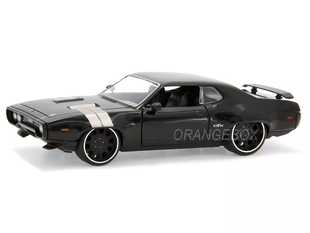 Dom's Plymouth GTX Fast & Furious F8 "The Fate of the Furious" Jada Toys