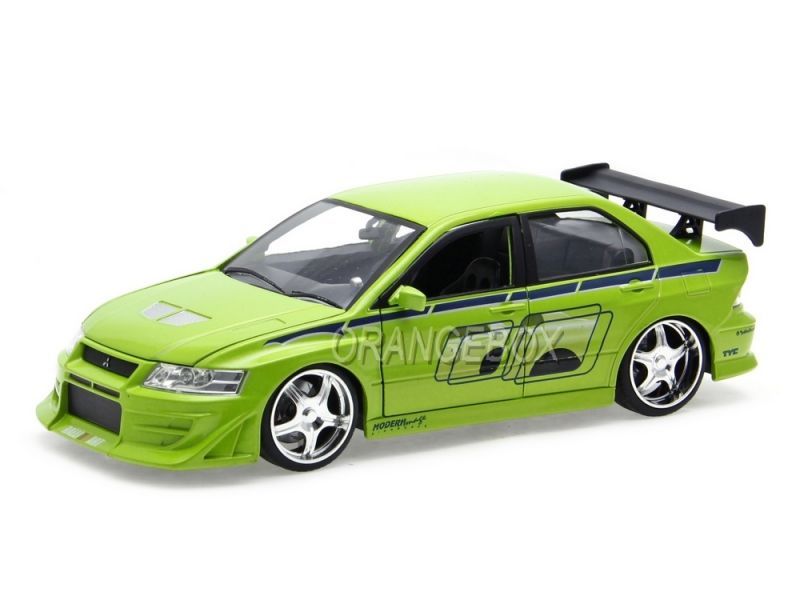 Mitsubishi Lancer EVO VII 2002 Brian O Conner Velozes e Furiosos Jada Toys