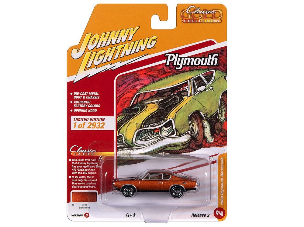 Plymouth Barracuda 1969 R2B 2023