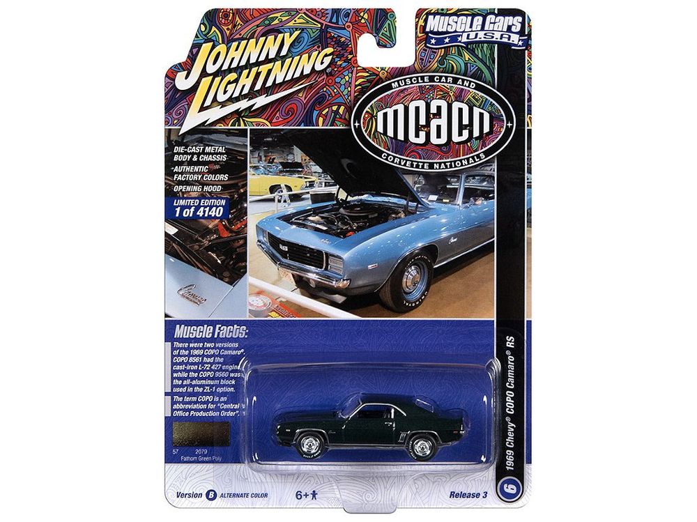 Camaro COPO RS 1969 (MCACN) R3B 2022