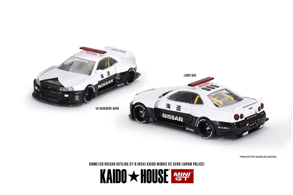 Nissan Skyline GT-R R34 Kaido Works (V2 Aero) Police