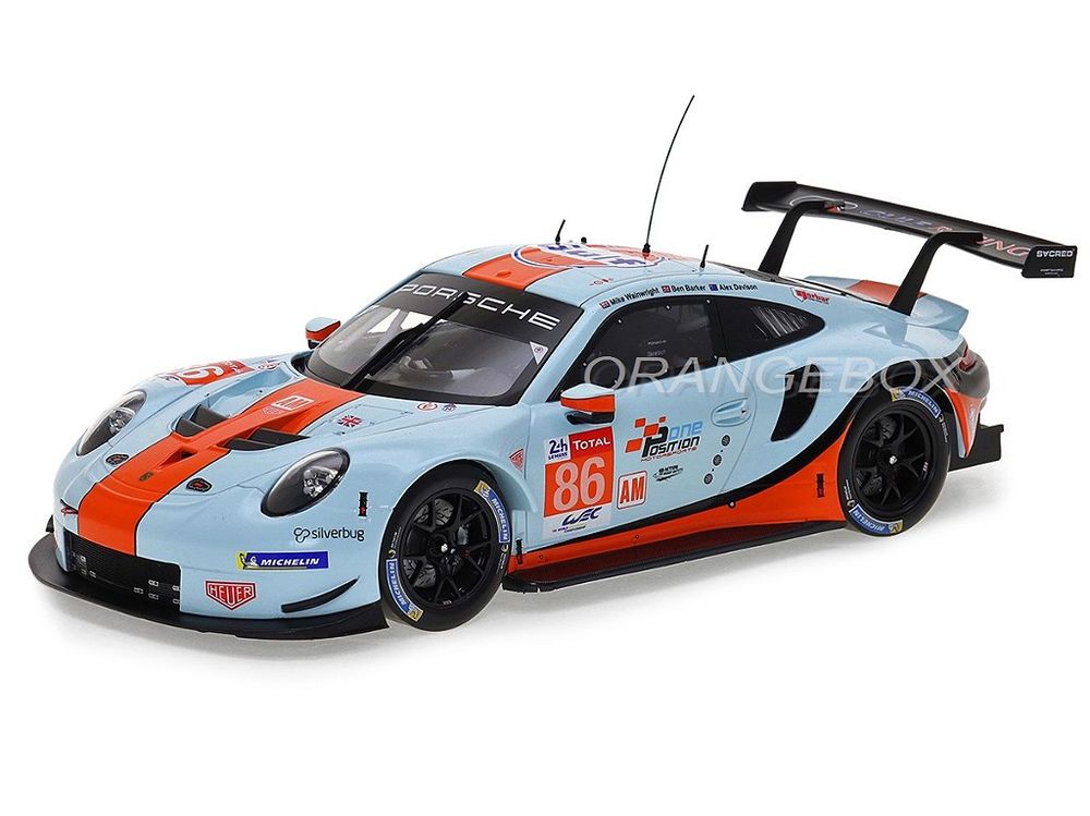 Porsche 911 (991) RSR Gulf 24 Horas LeMans 2018