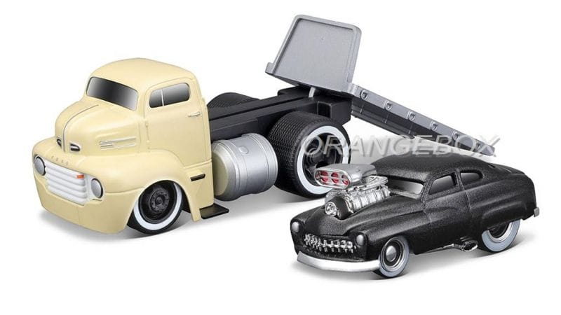 Ford Coe Flatbed 1950 + Mercury 1949