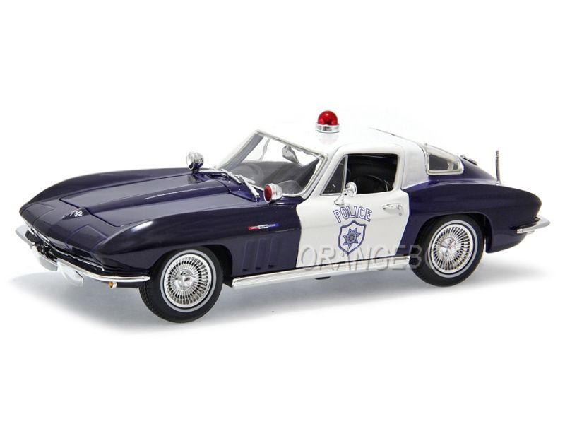 Chevrolet Corvette 1965 Policia Maisto