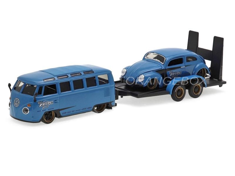 Volkswagen Kombi + Fusca + Carreta
