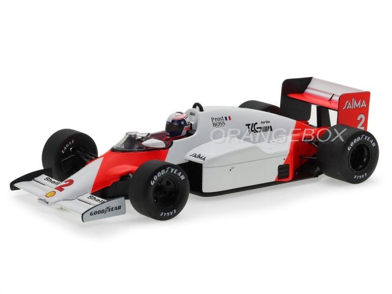 Fórmula 1 McLaren MP4/2B Alain Prost Vencedor Gp Monaco 1985