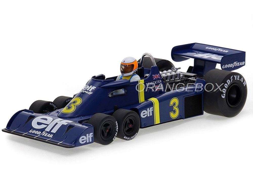 Fórmula 1 Tyrrell Ford P34-2 J. Scheckter Campeão Gp Suécia 1976