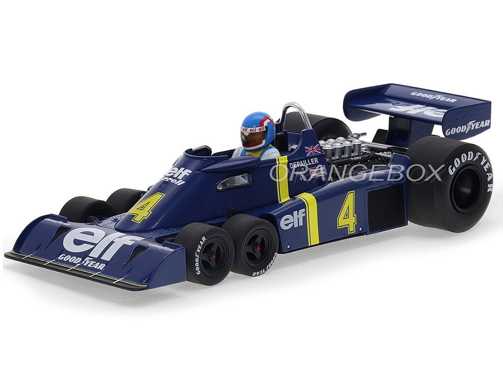 Fórmula 1 Tyrrell Ford P34-2 P. Depailler Gp Suécia 1976