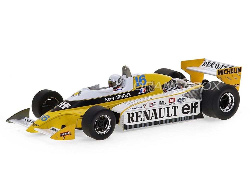 Fórmula 1 Renault RS10 René Arnoux GP Great Britain 1979