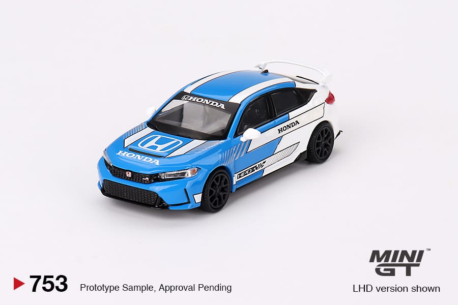 Honda Civic Type R #3 2023 Pace Car Blue