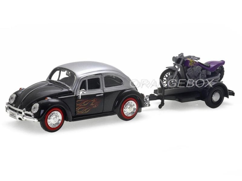 Volkswagen Fusca 1966 + Carreta com Moto