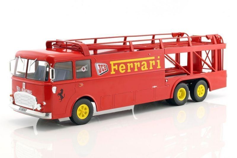 Fiat Bartoletti 306/2 Renntransporter Ferrari JCB Racing