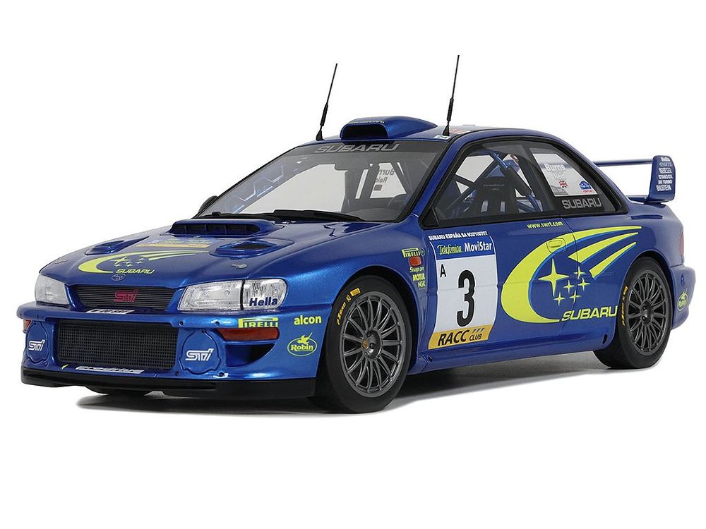 Subaru Impreza S6 WRC Rally Catalunya 2000