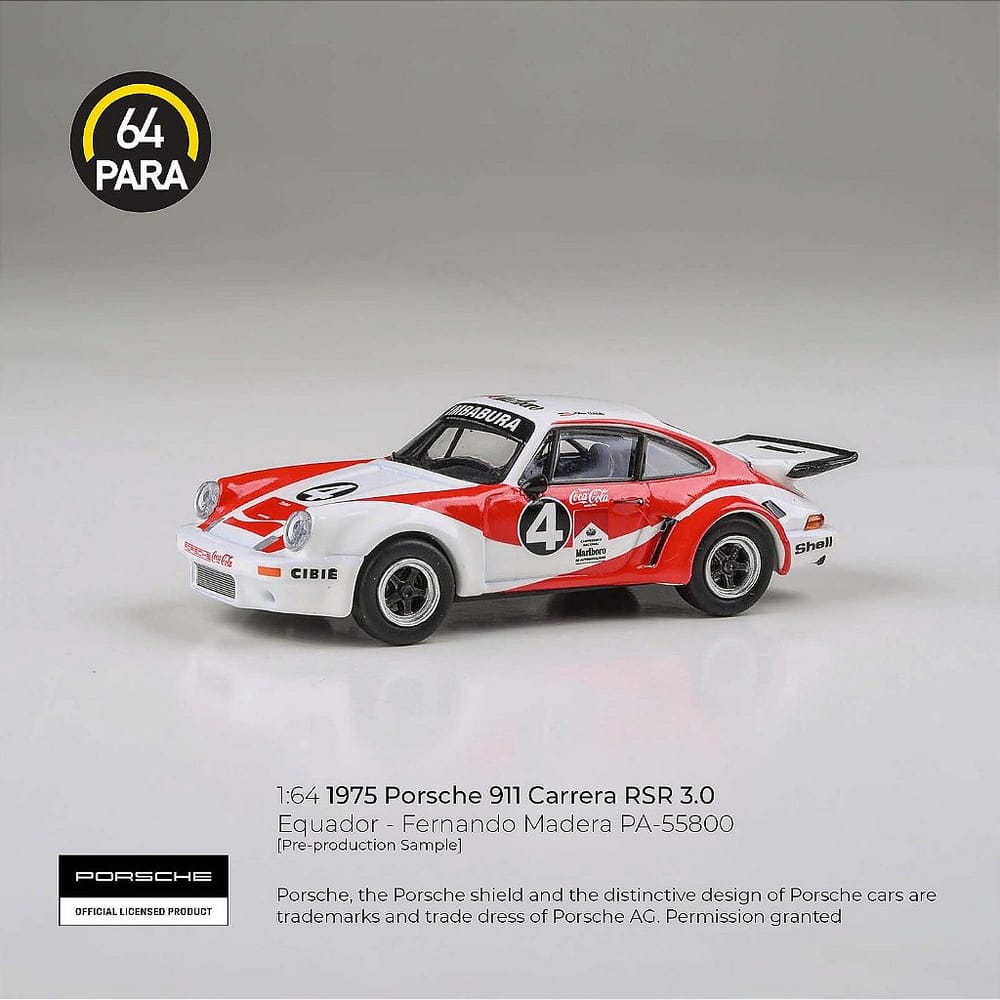 Porsche 911 Carrera RSR 3.0 1976 Equador Fernando Madera