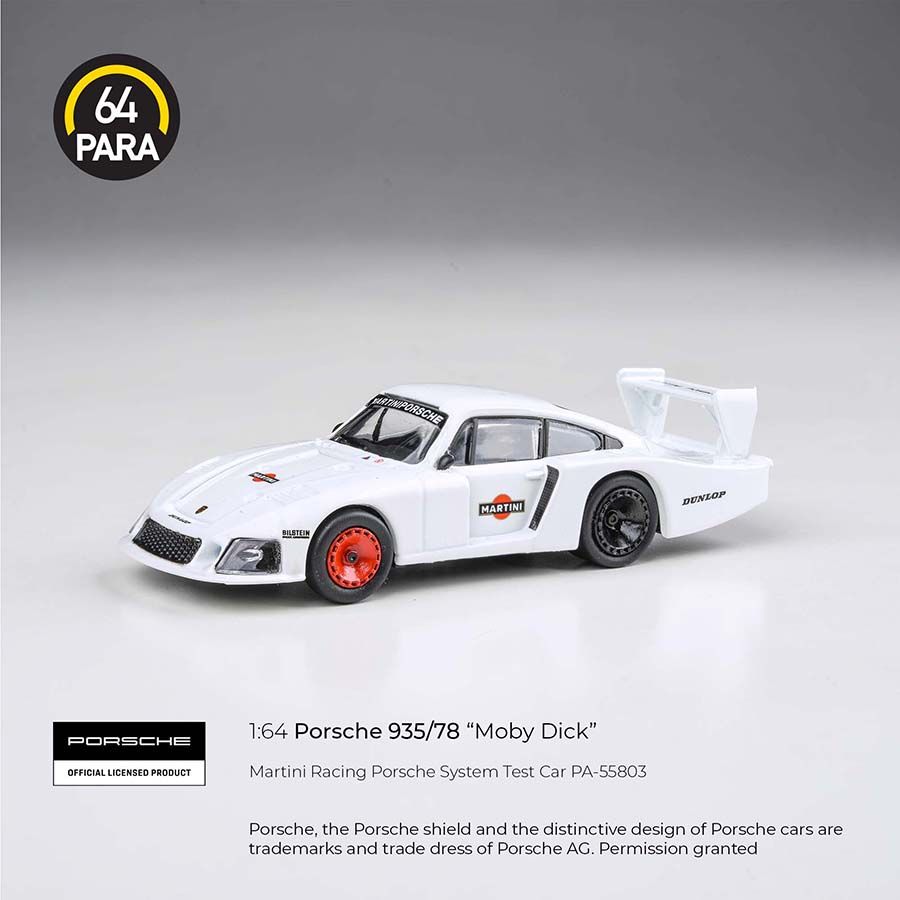 Porsche 935/78 Martini Racing Porsche System Test Car RHD