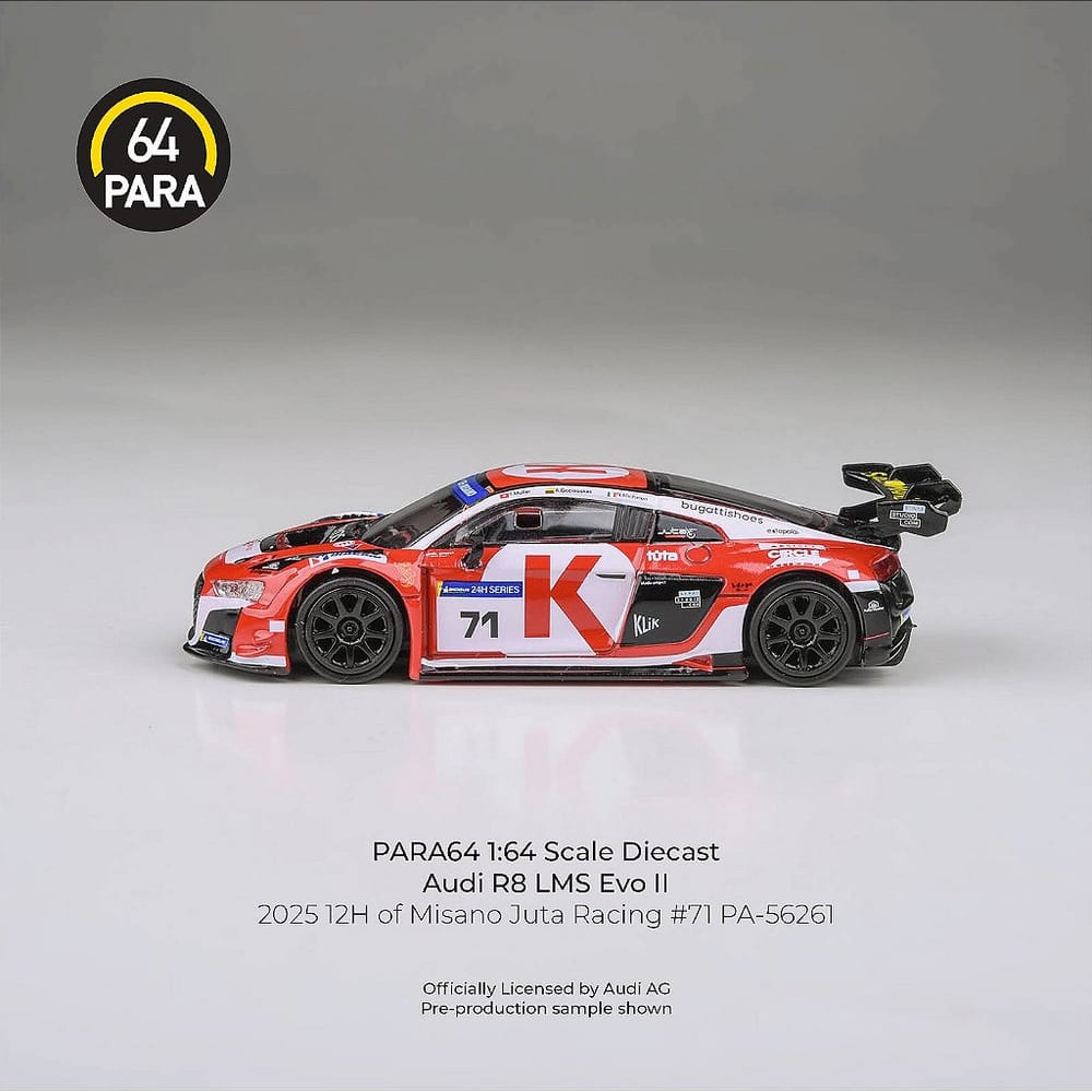 Audi R8 LMS Evo 2025 12Hs Misano Juta Racing