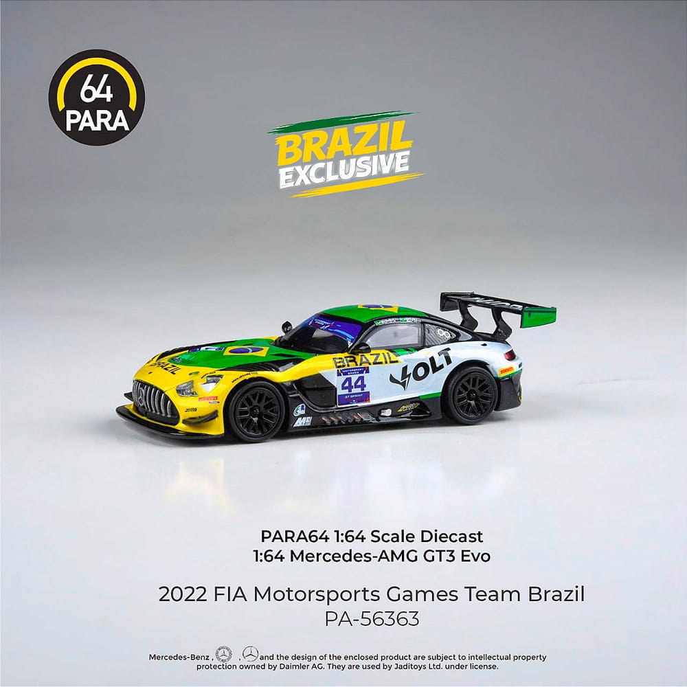 Mercedes AMG GT3 2022 FIA Motorsports BRAZIL EXCLUSIVE