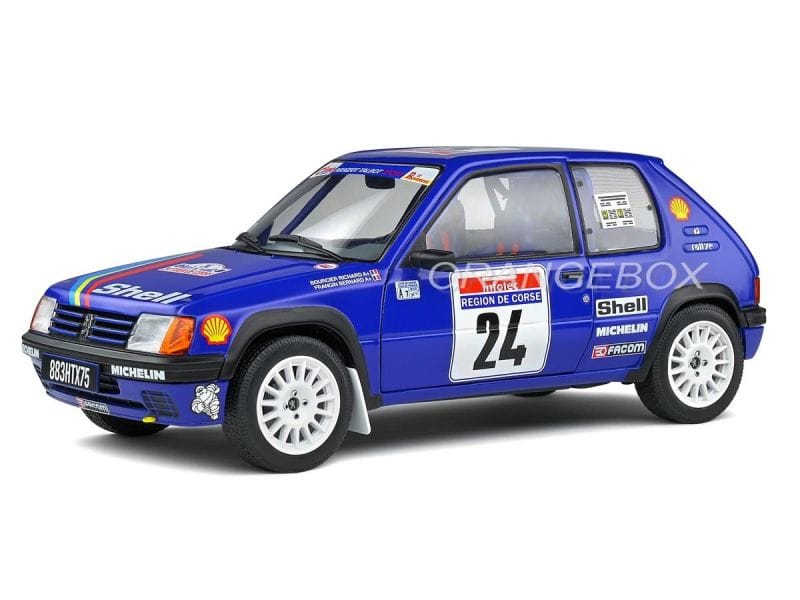 Peugeot 205 Rallye Tour De Corse 1990