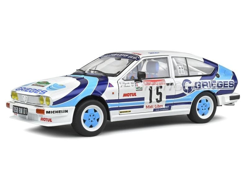 Alfa Romeo GTV6 Rallye Des Garrigues 1986
