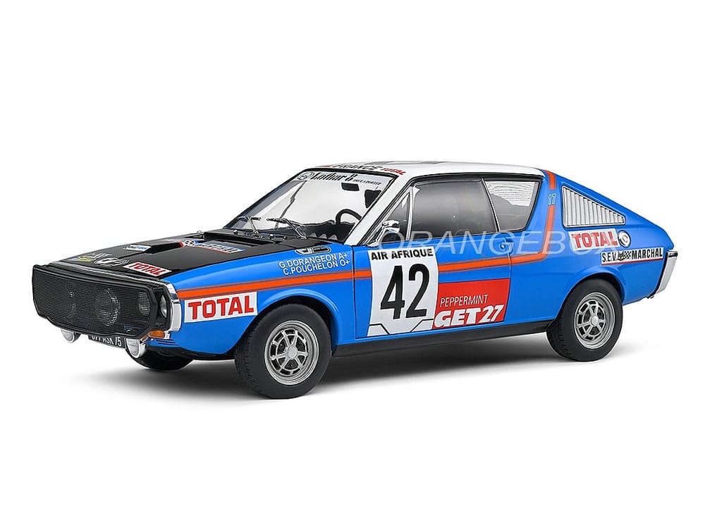Renault 17 Rally Abidjan 1976