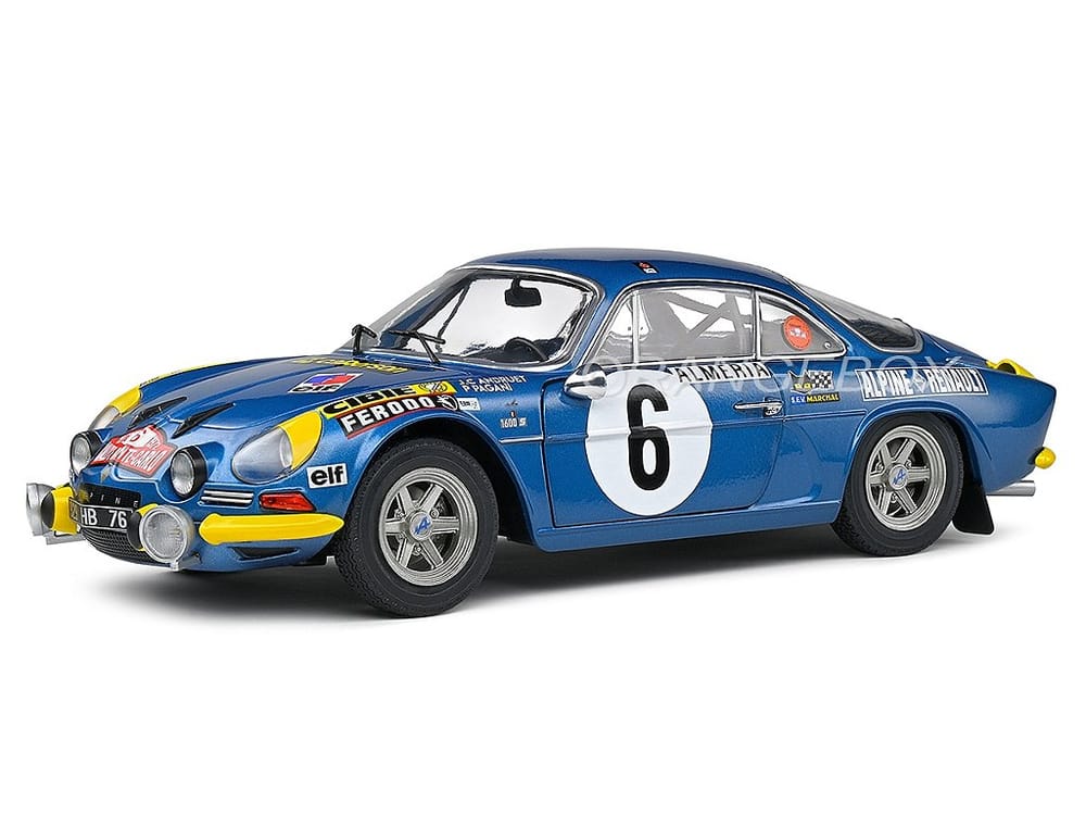 Alpine A110 1600S Monte Carlo Rallye 1972