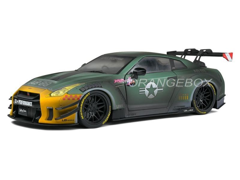Nissan LB Walk GT35 Body Kit Type 2 Army Fighter