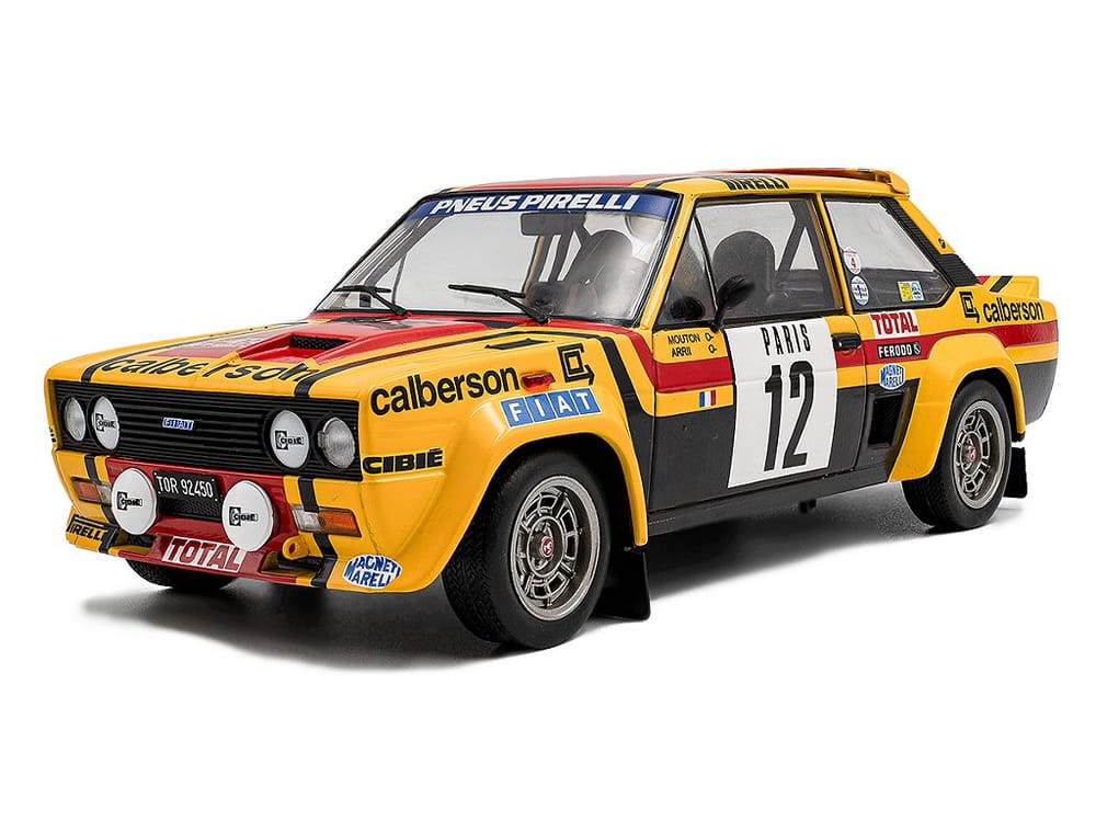 Fiat 131 Abarth Yellow Rallye de Monte-Carlo 1980