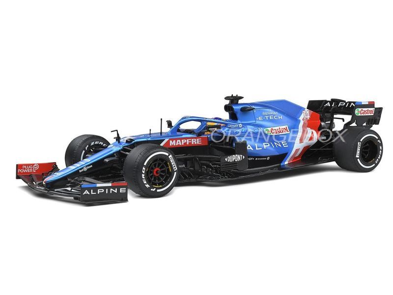 Fórmula 1 Alpine A521 Fernando Alonso Gp Portugal 2021