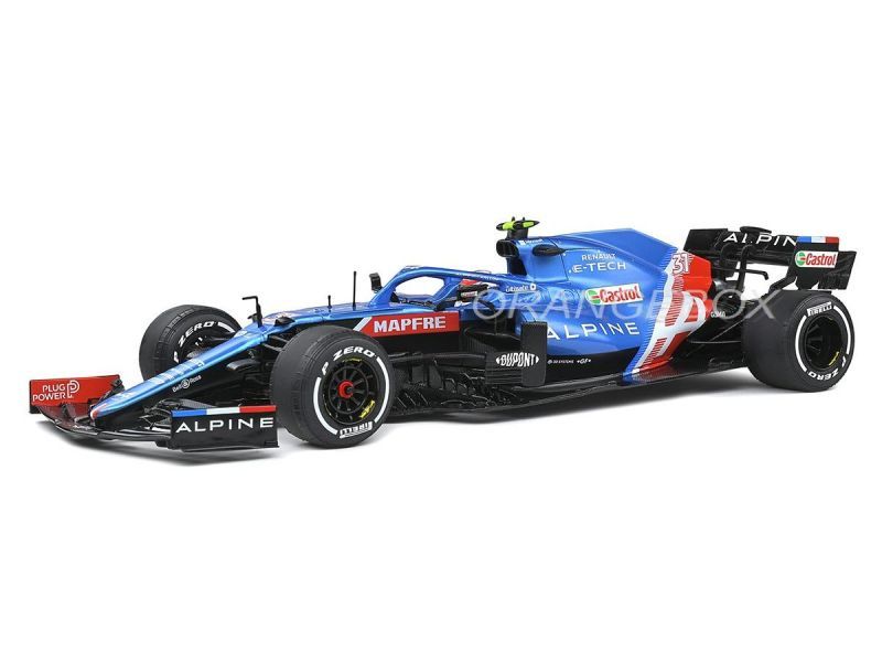 Fórmula 1 Alpine A521 Esteban Ocon Vencedor Gp Hungria 2021