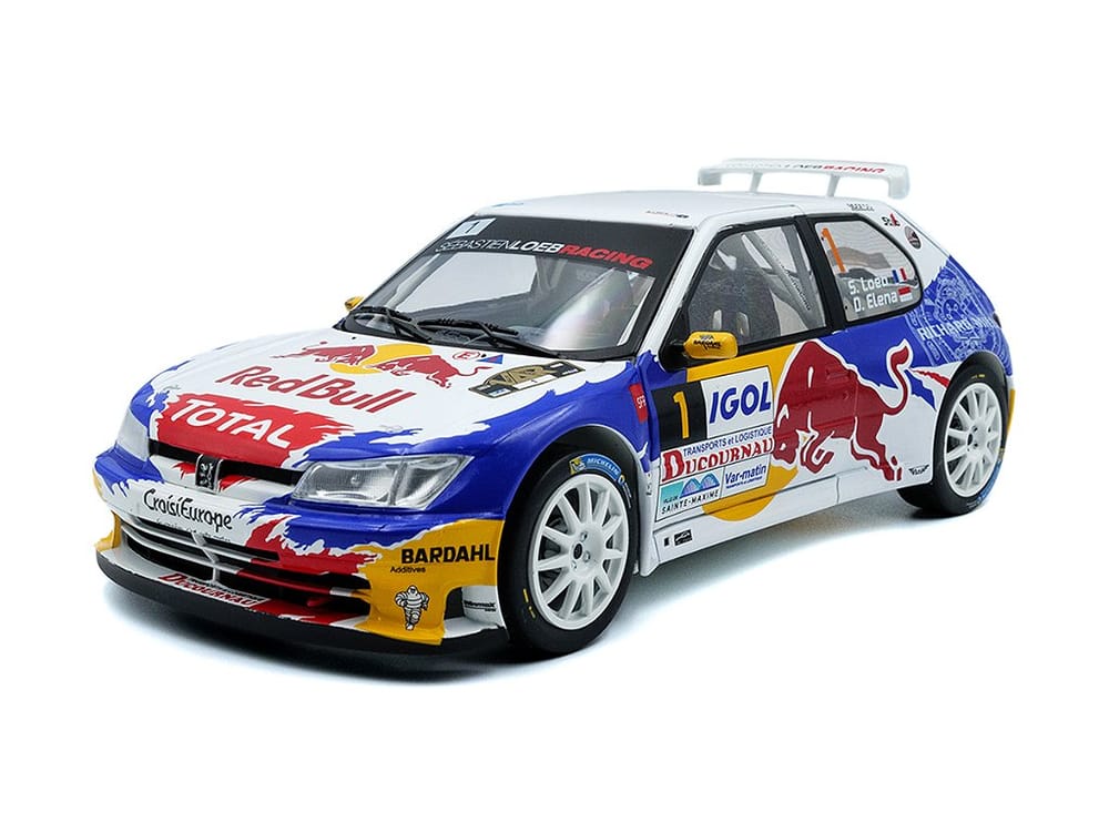 Peugeot 306 Maxi White S.Loeb / D.Elena Rally Du Var 2017