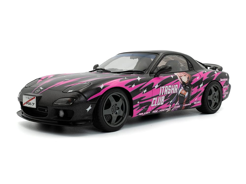 Mazda RX7 FD3RS Solido Works Itasha Club Pink 1999
