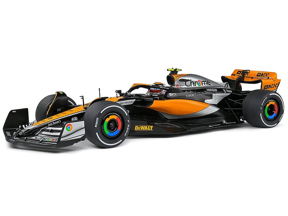 Fórmula 1 McLaren MCL60 Gp Britânico 2023 Lando Norris