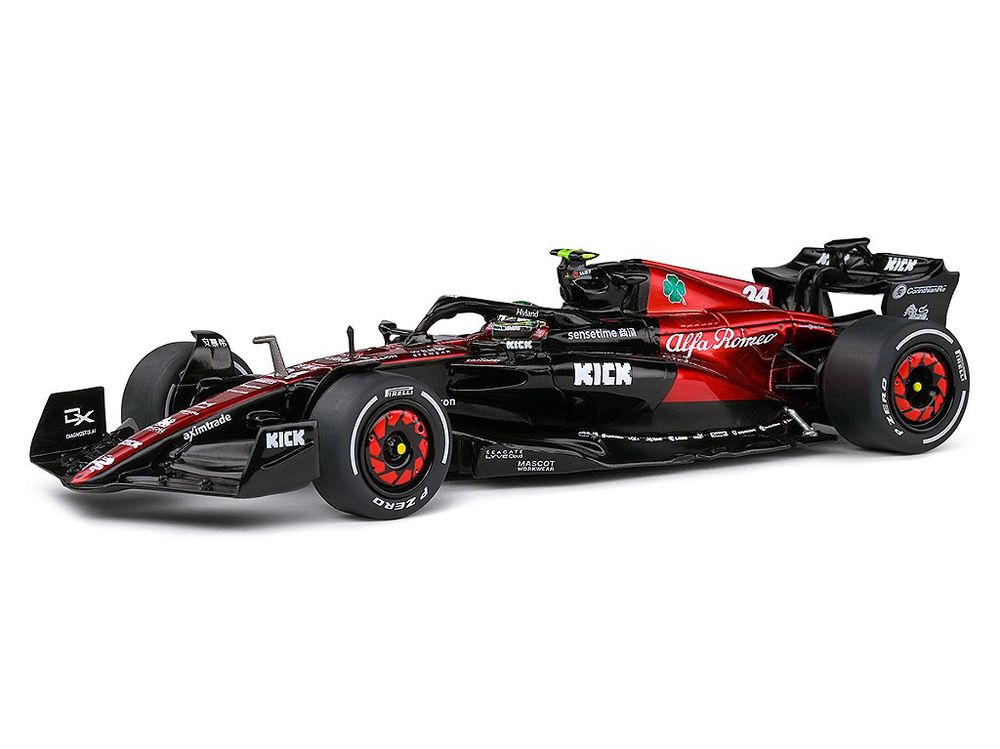 Fórmula 1 Alfa Romeo C43 Gp Espanha 2023 Guanyu