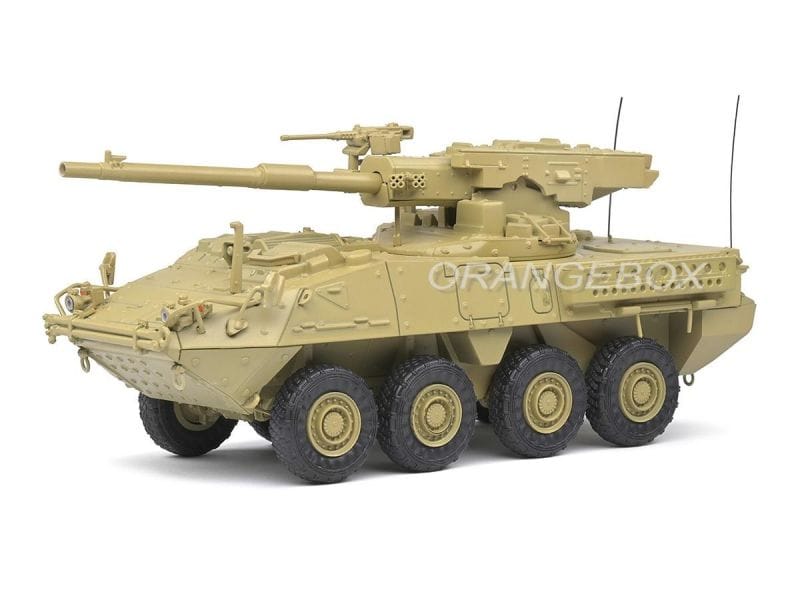 General Dynamics Lan Systems M1128 MGS Stryker Desert Camo 2002 Solido War Master