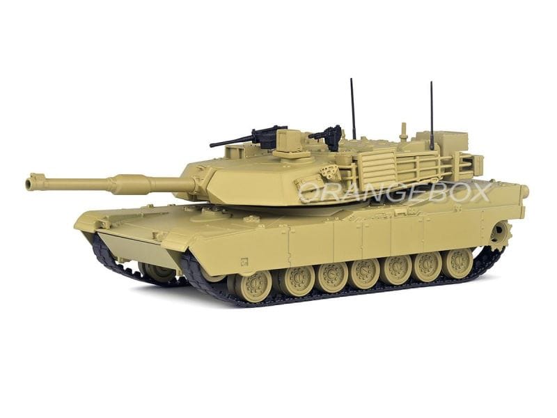 Tanque M1A1 Abrams Chrysler Defence Desert Camo 1972 Solido War Master